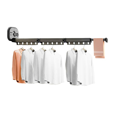 127.5cm Wall-Mounted Clothing Dry Rack Retractable  Hanger