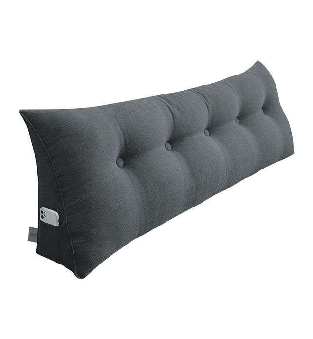 100cm Dark Grey Tatami Cushion Pillow