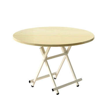 Maple Grain Round Dining Table