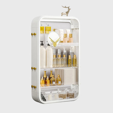 White Multi Tier Cosmetic Storage Organiser