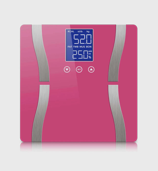 Digital Body Fat Scale Pink