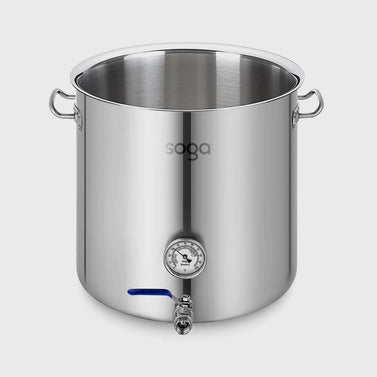 Stainless Steel 33L Brewery Pot No Lid 35*35cm
