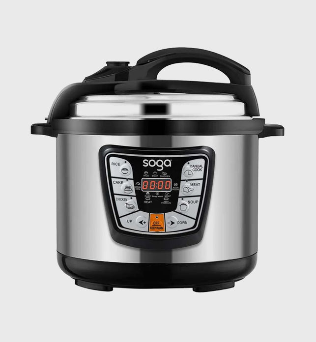 Electric Stainless Steel Pressure Cooker 12L Nonstick