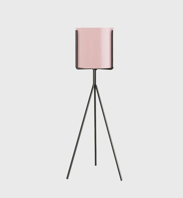 70CM Modern Tripod Pink Pot Holder Rack