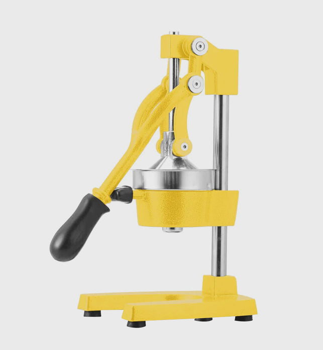 Commercial Manual Juicer Yellow