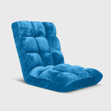 Recliner Lounge Sofa Cushion Blue
