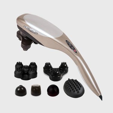 Handheld Full Body Massager with 6 attachments