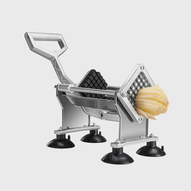 SOGA Stainless Steel Commercial-Grade French Fry and Fruit/Vegetable Slicer with 3 Blades