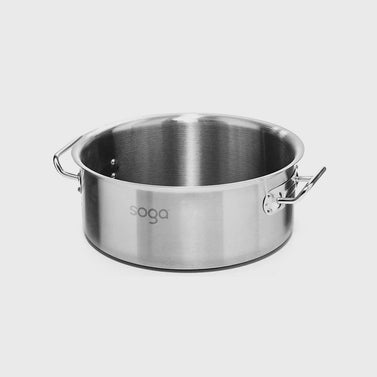 14L Top Grade 18/10 Stainless Steel Stockpot No Lid