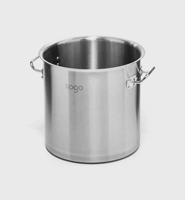 33L Top Grade 18/10 Stainless Steel Stockpot No Lid