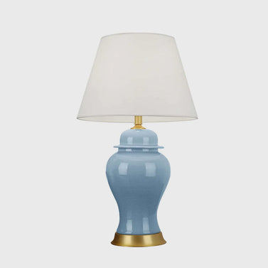 Ceramic Table Lamp Blue