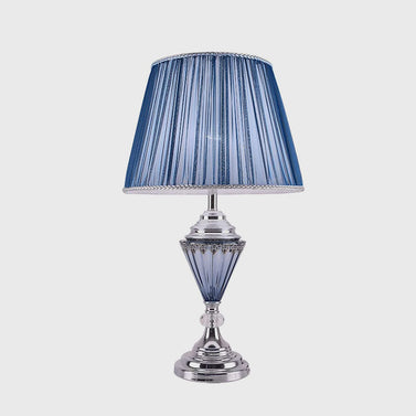 Elegant Table Lamp with Warm Shade