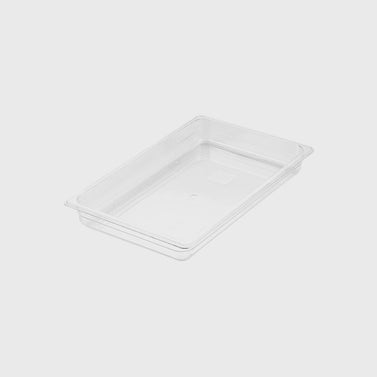 65mm Clear GN Pan 1/1 Food Tray