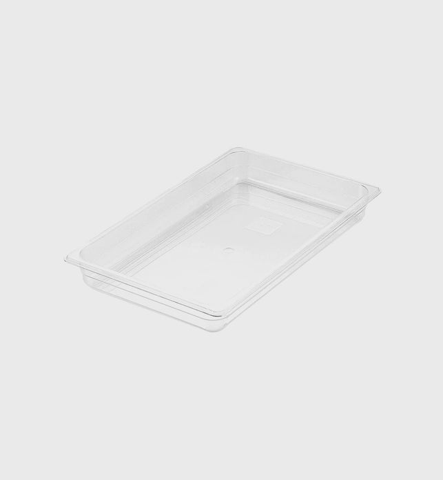 65mm Clear GN Pan 1/1 Food Tray