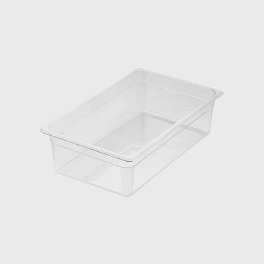 150mm Clear GN Pan 1/1 Food Tray
