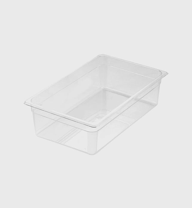 150mm Clear GN Pan 1/1 Food Tray