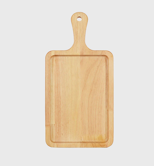 30cm Rectangle Wooden Oak Board