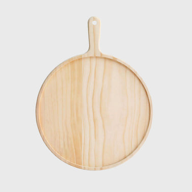 10 inch Round Premium Wooden Board Paddle