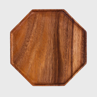 20cm Octagon Wooden Acacia Board