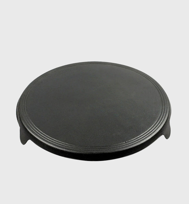 33cm Reversible Cast Iron Crepe Pan