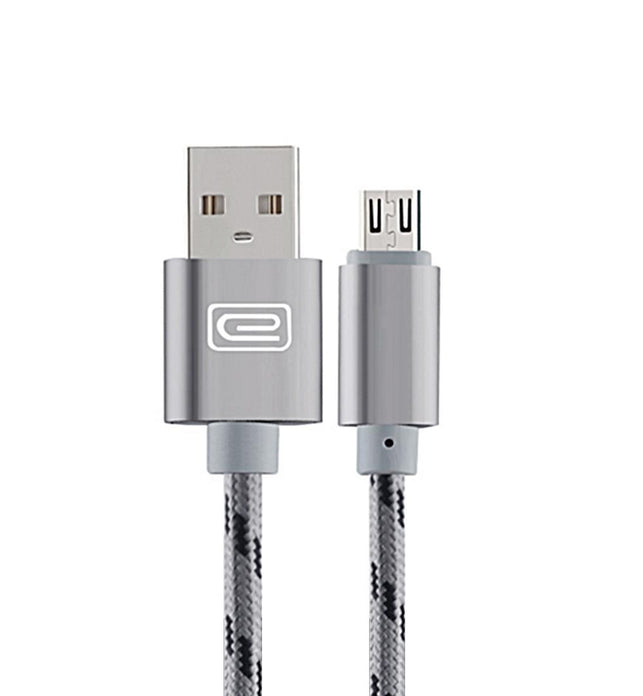 Android 1.5M MFI Metal Braided USB Cable Grey
