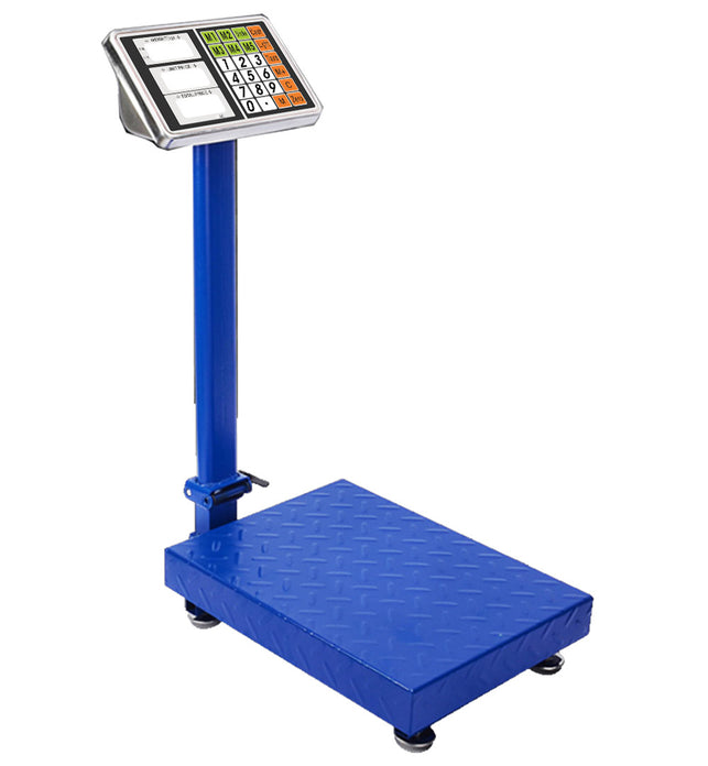 300kg Electronic Platform Scale Blue