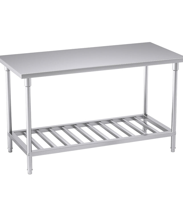 Commercial Catering Stainless Steel Work Bench 150*70*85cm