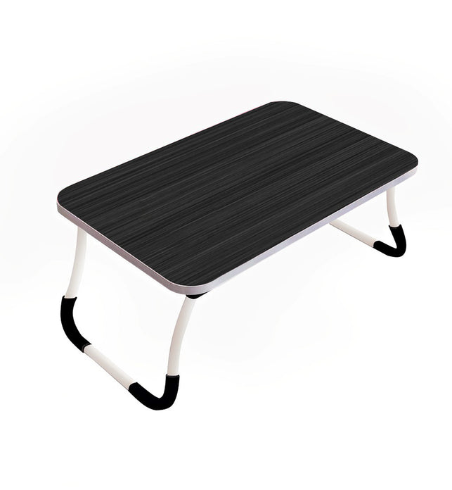 Black Foldable Study Bed Table Adjustable Portable Desk Stand