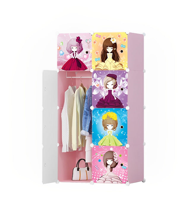 8 Cubes Princess Portable Wardrobe