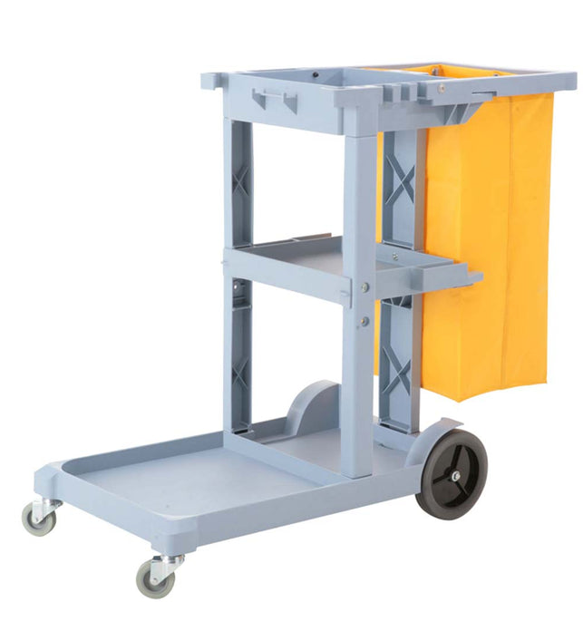 3 Tier Multifunction Janitor Cart and Bag