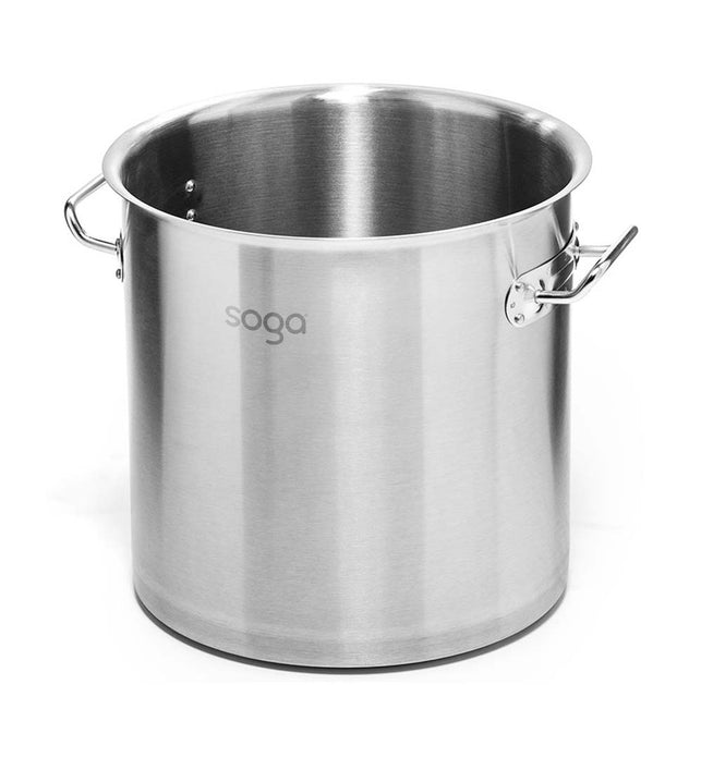 143L Top Grade 18/10 Stainless Steel Stockpot No Lid