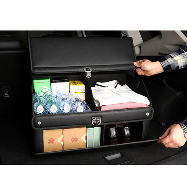 56cm Car Boot Collapsible Storage Box with Lock
