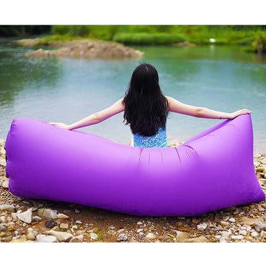 Inflatable Air Sofa Purple