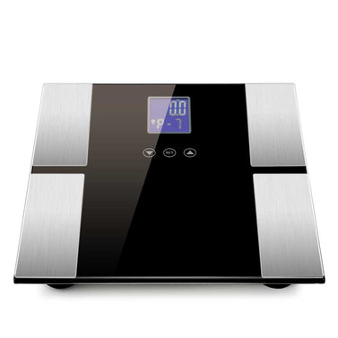 Digital Glass LCD Scales Black