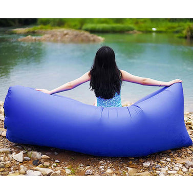 Inflatable Air Sofa Blue