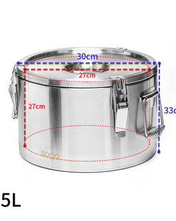 15L 304 Stainless Steel Insulated Food Carrier