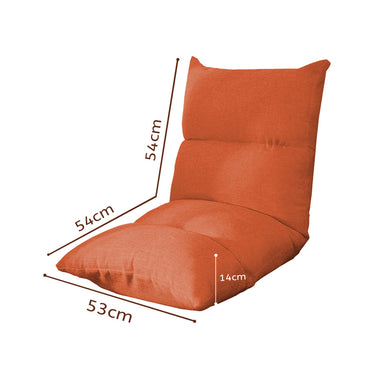 Floor Recliner Lazy Sofa Orange