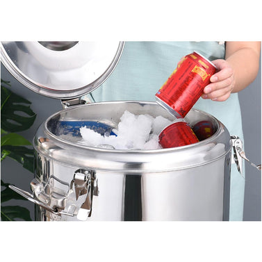 35L Stainless Steel Insulated Stock Pot