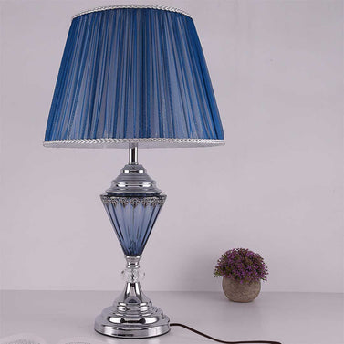 Elegant Table Lamp with Warm Shade