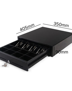 Electronic Cash Drawer 4 Bills 8 Coins Tray Pos 350